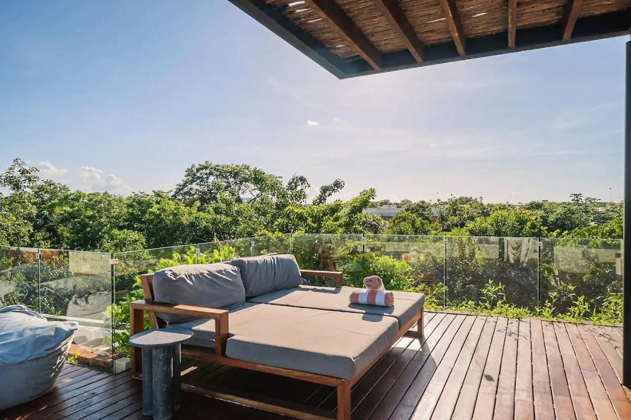 Romantic Garden Apt W Private Pool Spa Access Tulum Apartment