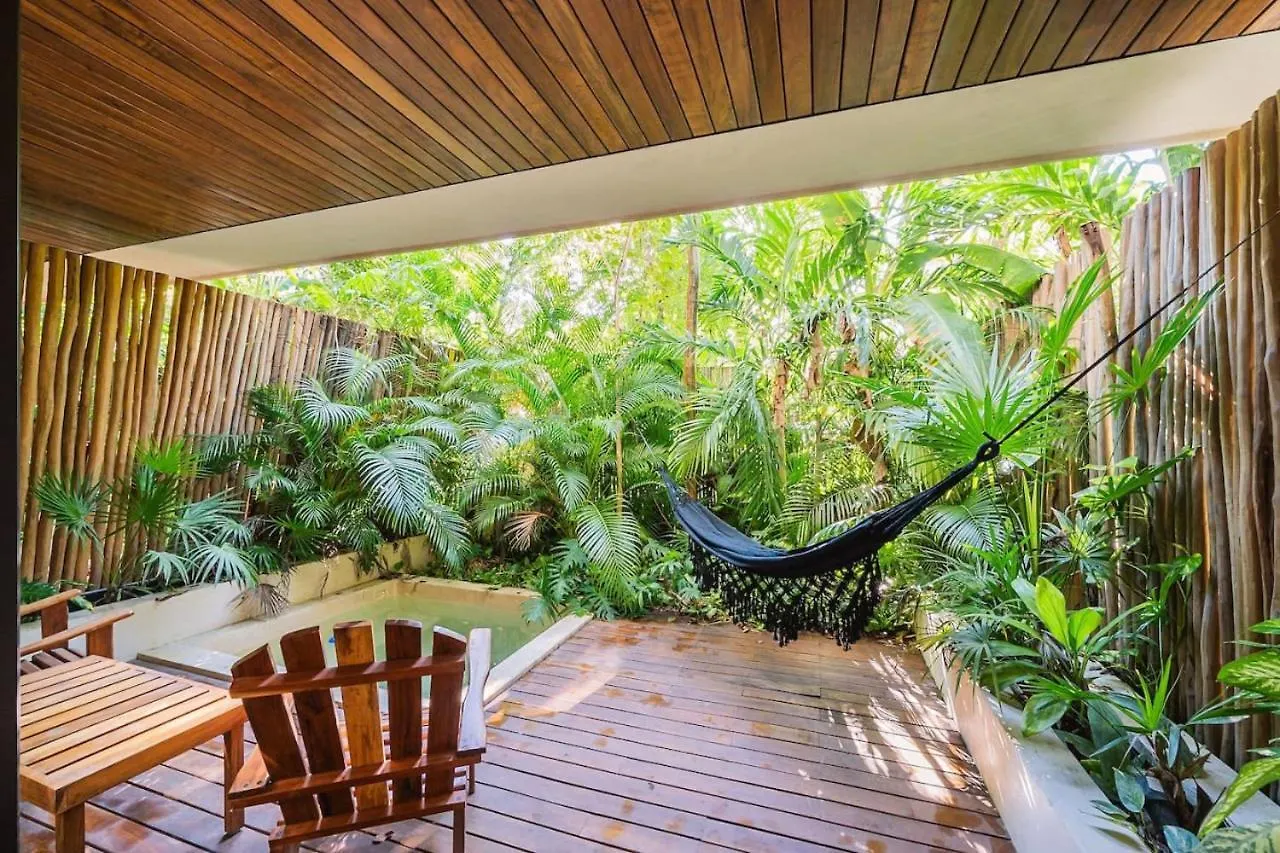 Romantic Garden Apt W Private Pool Spa Access Tulum