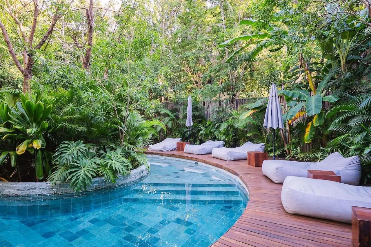 Romantic Garden Apt W Private Pool Spa Access Tulum Mexico
